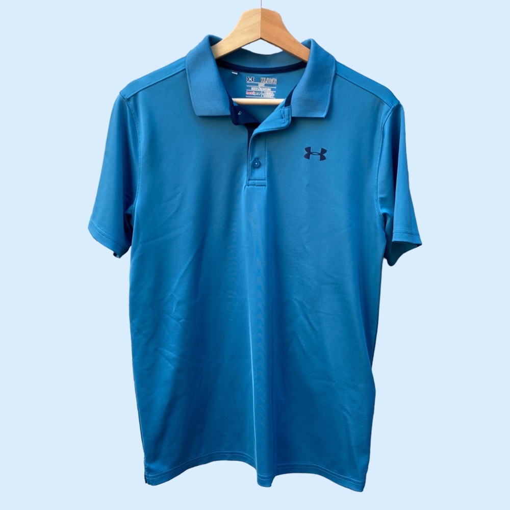 Under Armour Youth XL Blue Polo